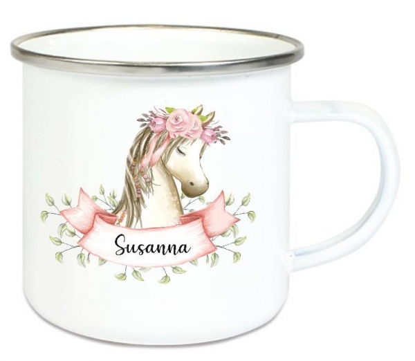 zauberhafte personalisierte Spardose Pferd Einschulung Schulkind KITA Wunschname Name Geburtstag von Lüttentüddel®